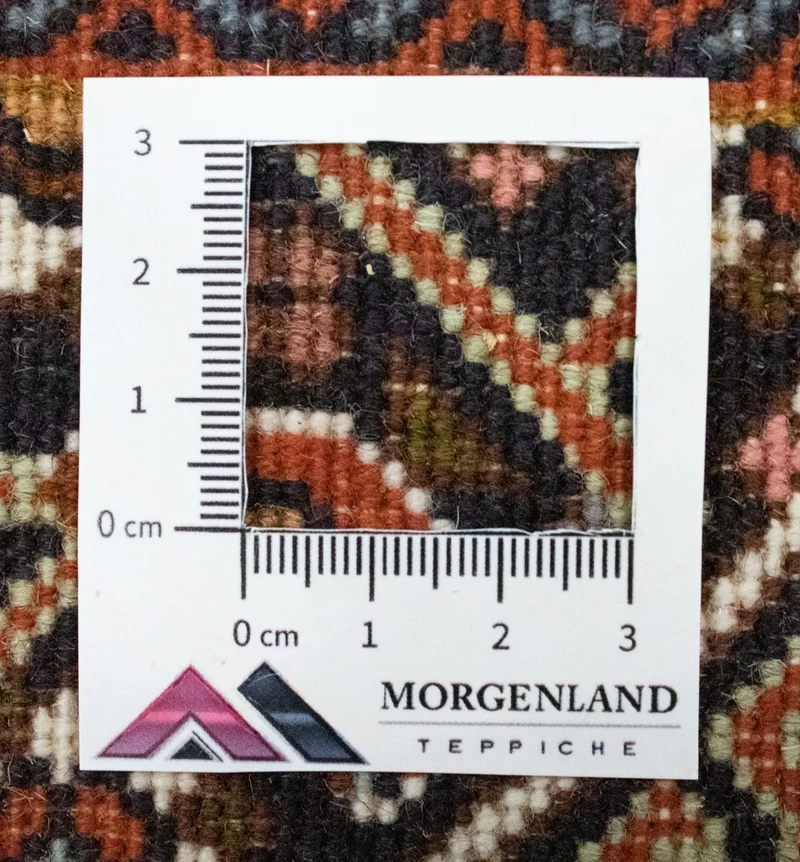 Perserteppich - Bidjar 40 x 60 cm - rot