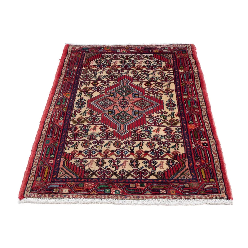 Perserteppich - Nomadic 75 x 126 cm - beige