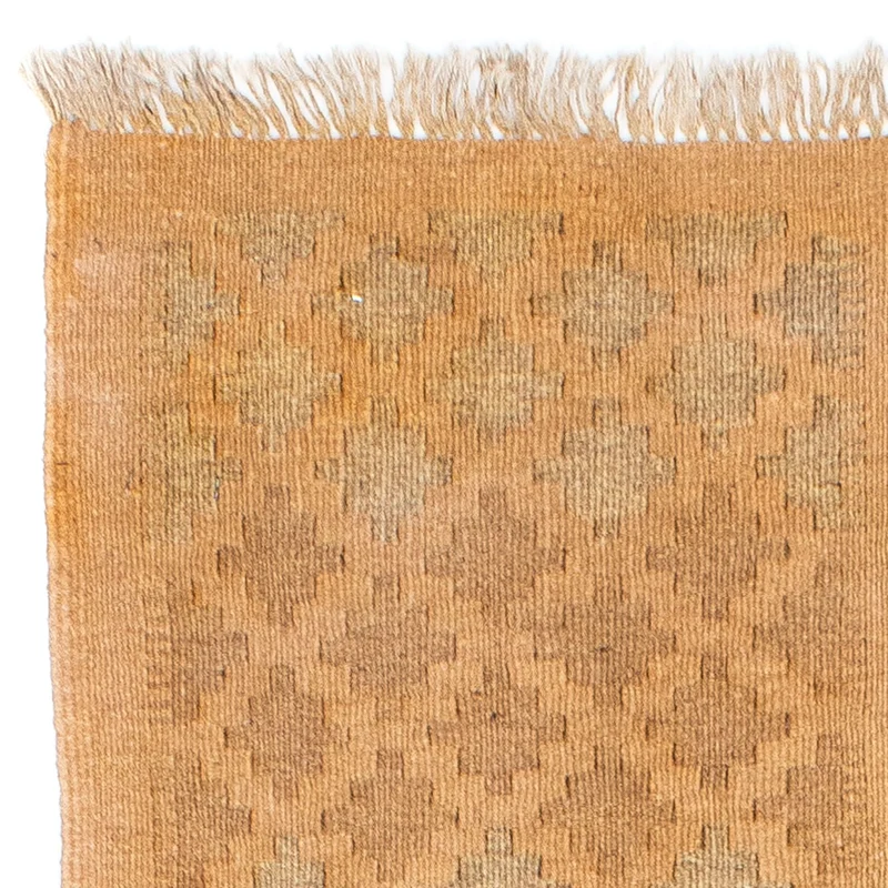 Kelim Teppich - Oriental 84 x 200 cm - hellbraun
