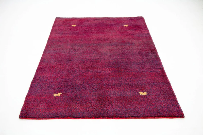 Gabbeh Teppich - Indus 140 x 205 cm - rosa