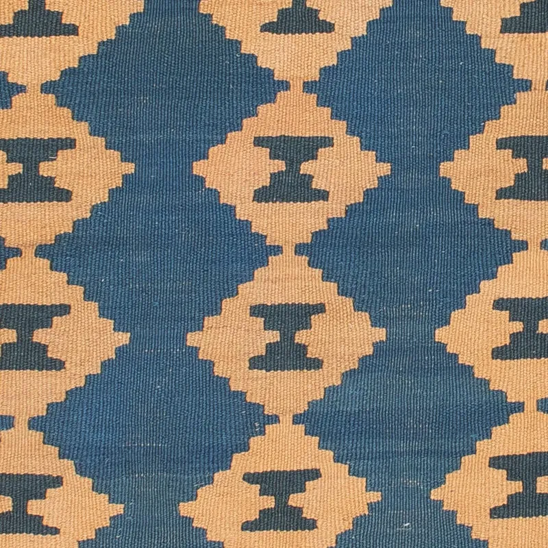 Kelim Teppich - Oriental 98 x 149 cm - blau