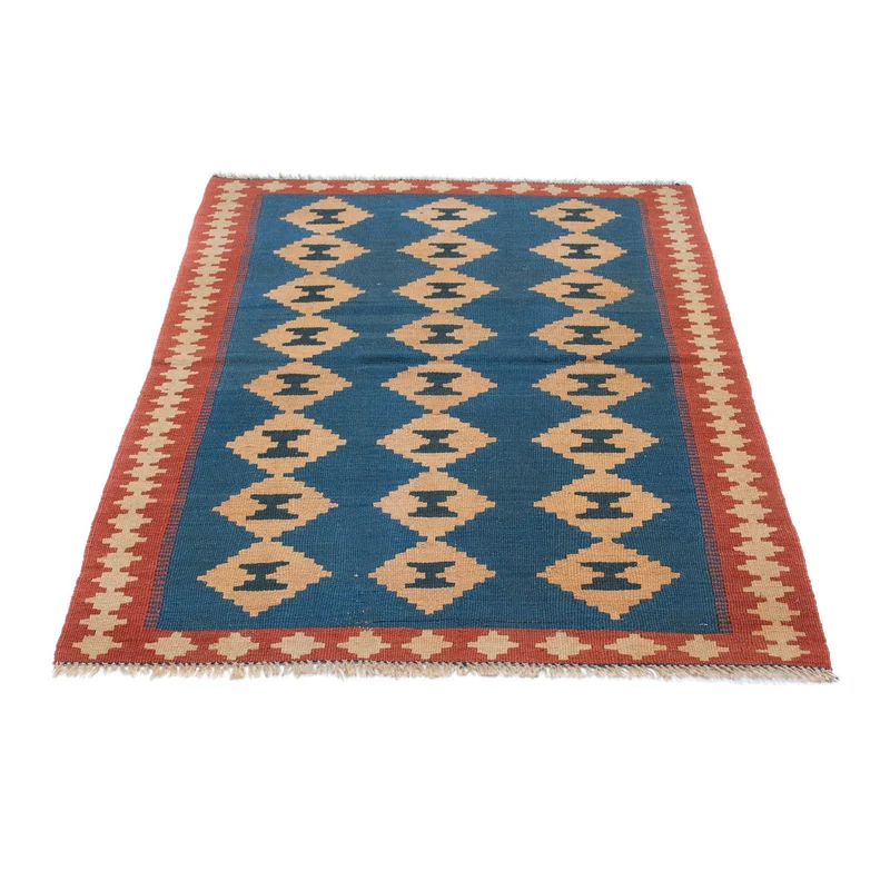 Kelim Teppich - Oriental 98 x 149 cm - blau