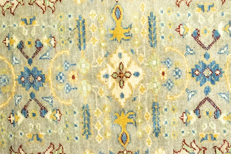Ziegler Teppich - Modern 80 x 115 cm - hellgrün