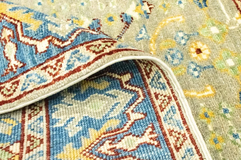 Ziegler Teppich - Modern 80 x 115 cm - hellgrün