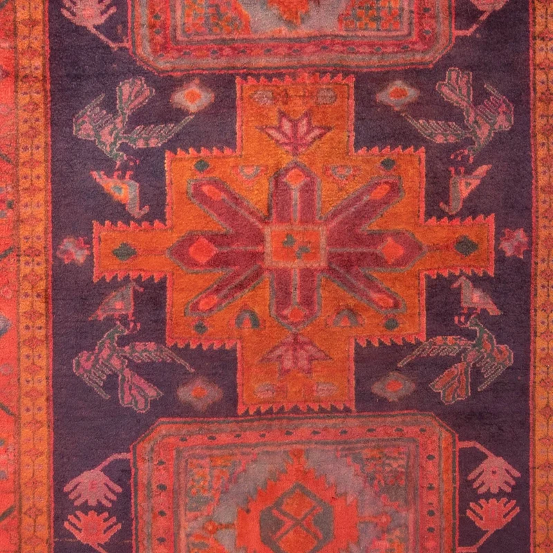 Orientteppich 140 x 320 cm - rost