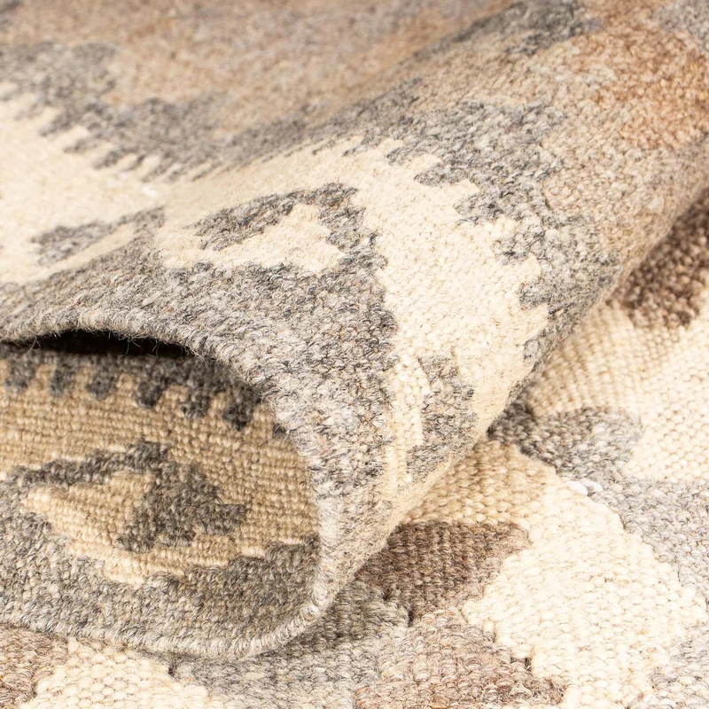 Kelim Teppich - Trendy 151 x 205 cm - beige