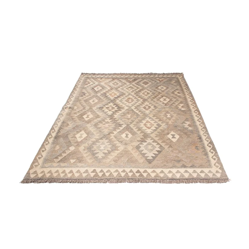 Kelim Teppich - Trendy 151 x 205 cm - beige
