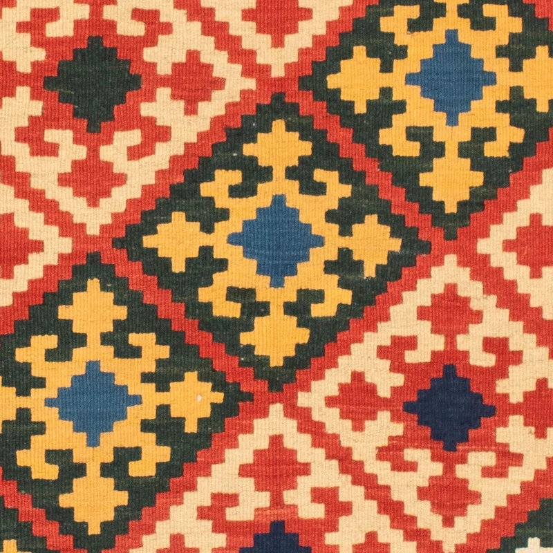 Kelim Teppich - Oriental 101 x 103 cm - beige