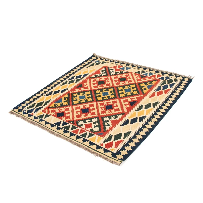 Kelim Teppich - Oriental 101 x 103 cm - beige