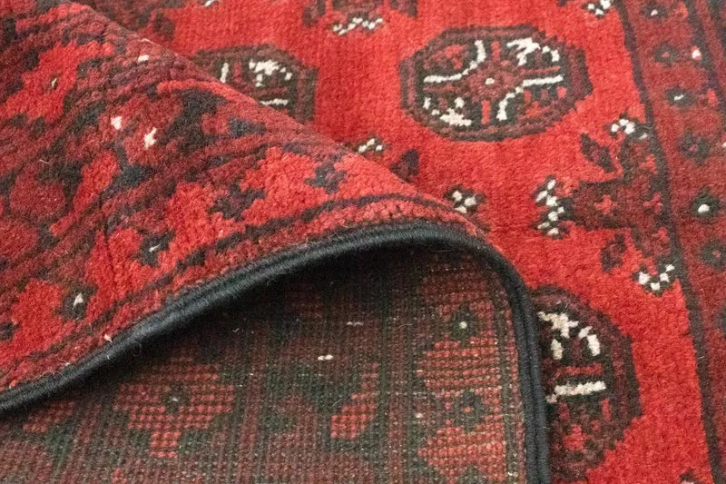 Afghan Teppich - Filpa 93 x 145 cm - rot