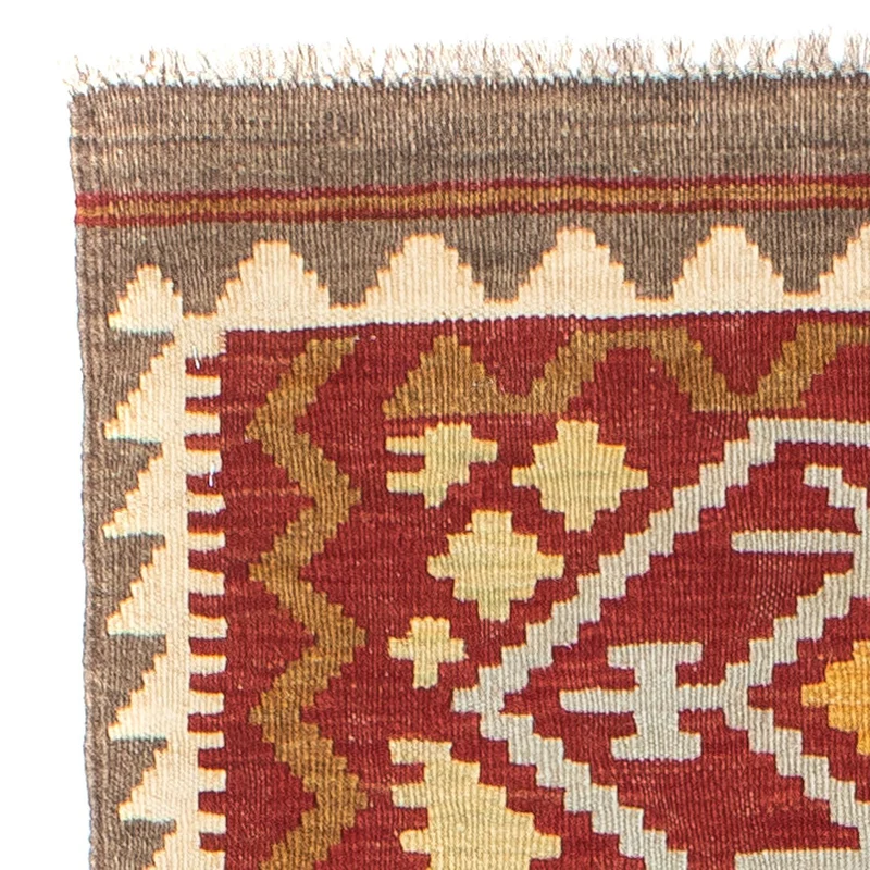 Kelim Teppich - Oriental 67 x 203 cm - rot