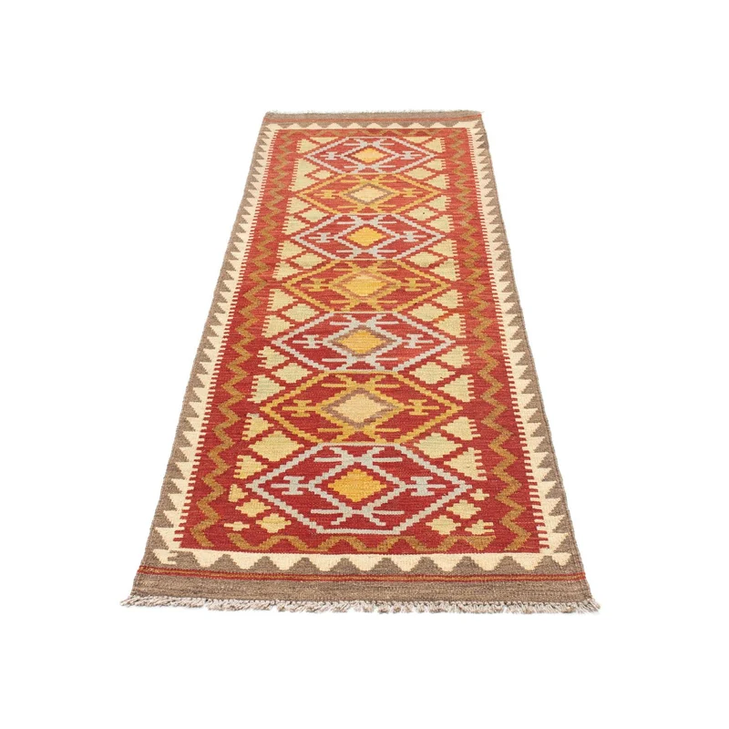 Kelim Teppich - Oriental 67 x 203 cm - rot