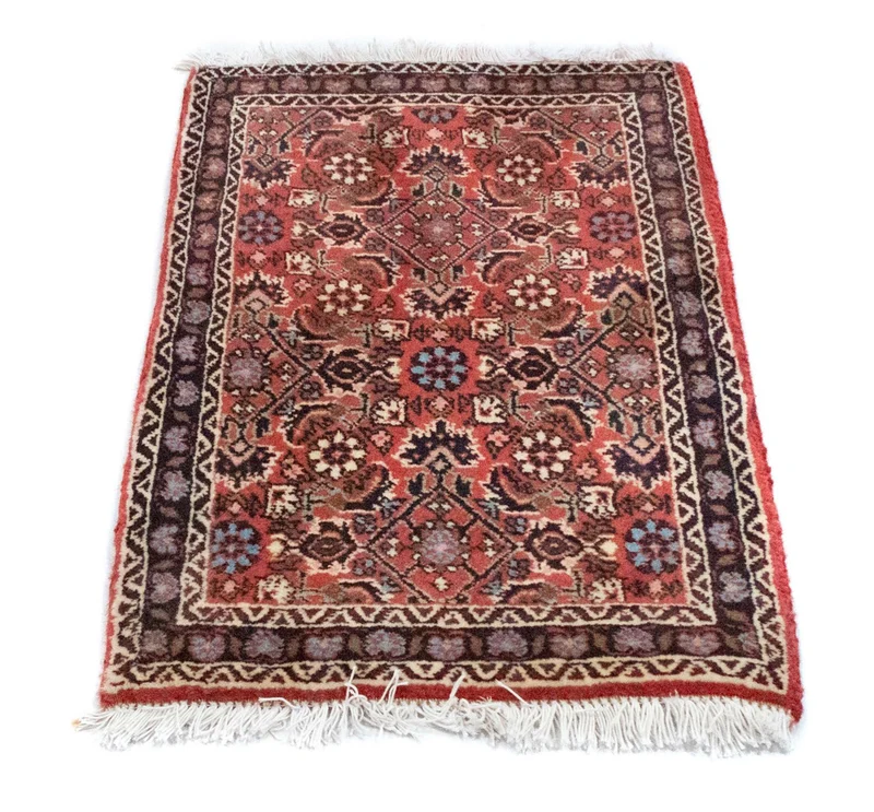 Perserteppich - Bidjar 40 x 60 cm - rot