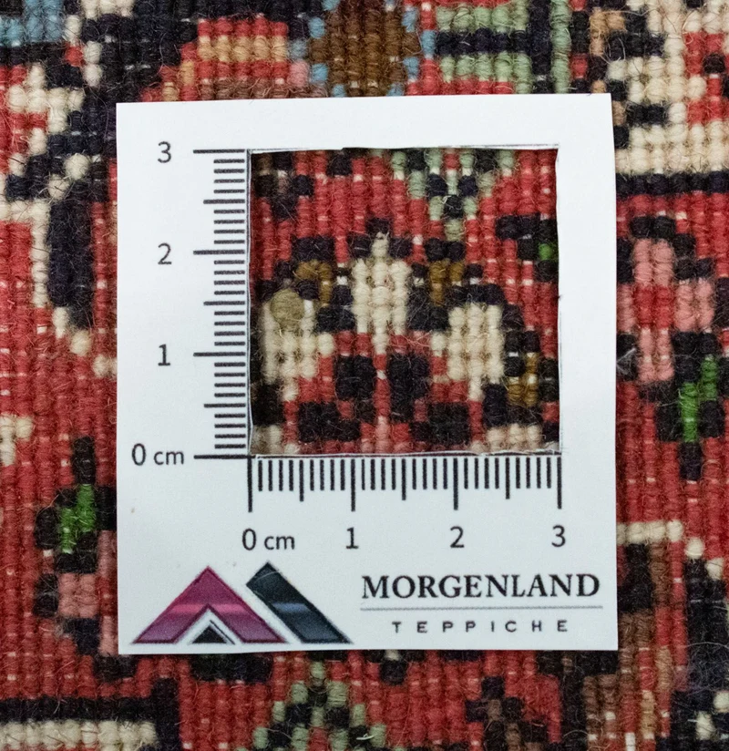 Perserteppich - Bidjar 40 x 60 cm - rot