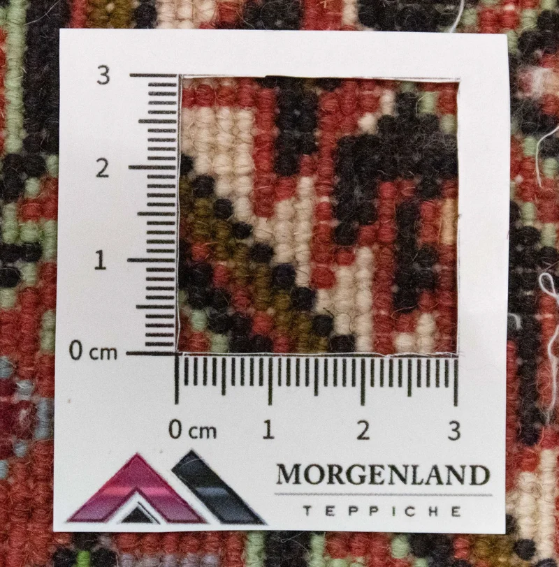 Perserteppich - Bidjar 40 x 60 cm - rot