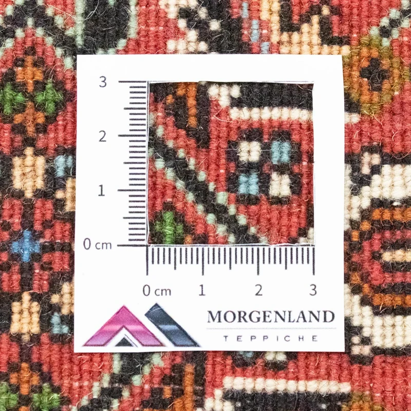 Perserteppich - Bidjar 40 x 60 cm - rot