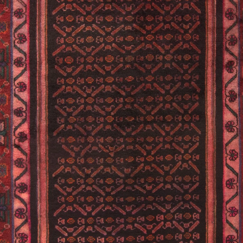 Orientteppich 155 x 300 cm - dunkelrot