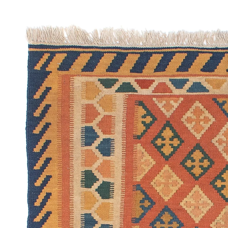 Kelim Teppich - Oriental 108 x 155 cm - mehrfarbig