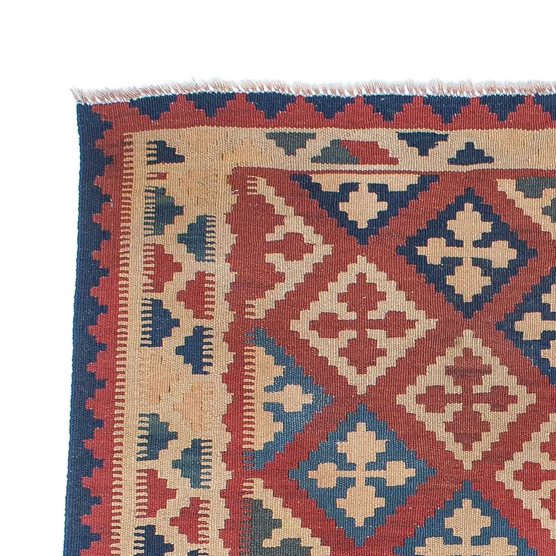 Kelim Teppich - Oriental 117 x 143 cm - mehrfarbig