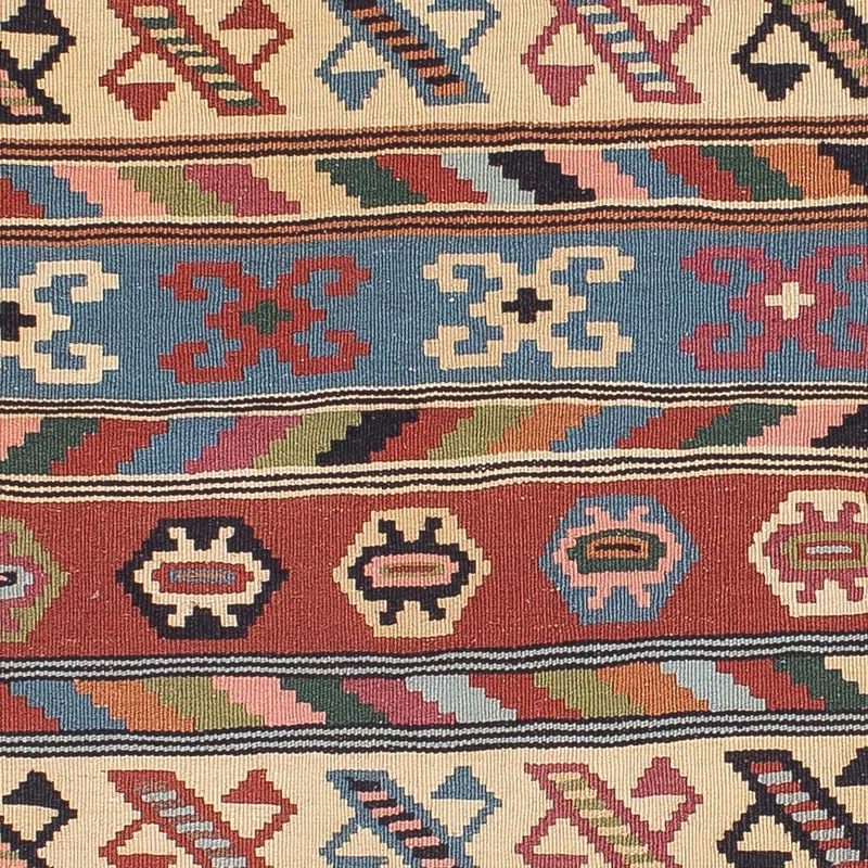 Kelim Teppich - Oriental 105 x 144 cm - mehrfarbig