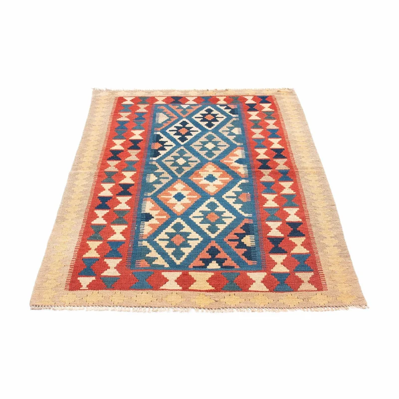Kelim Teppich - Oriental 100 x 152 cm - blau