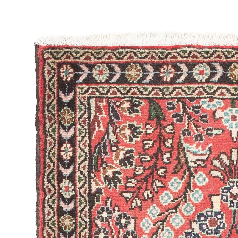 Perserteppich - Nomadic 85 x 133 cm - hellrot