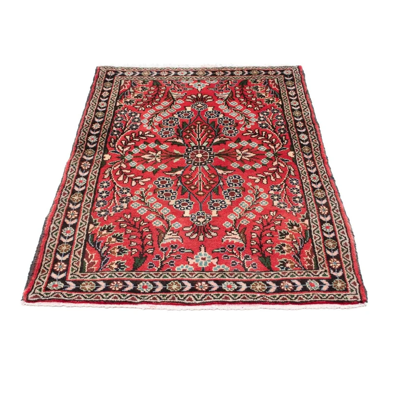 Perserteppich - Nomadic 85 x 133 cm - hellrot