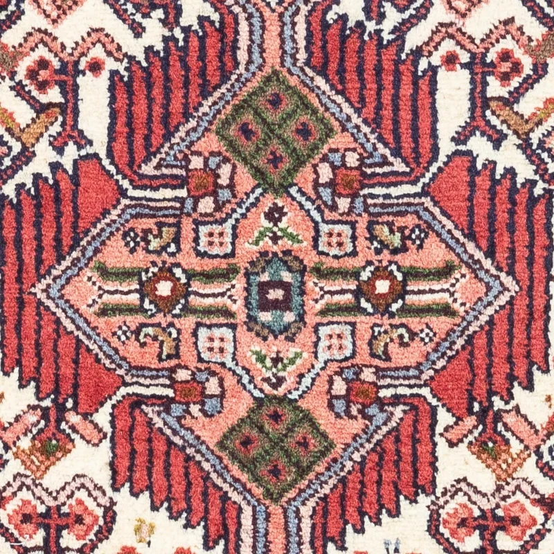Perserteppich - Nomadic 76 x 127 cm - rot