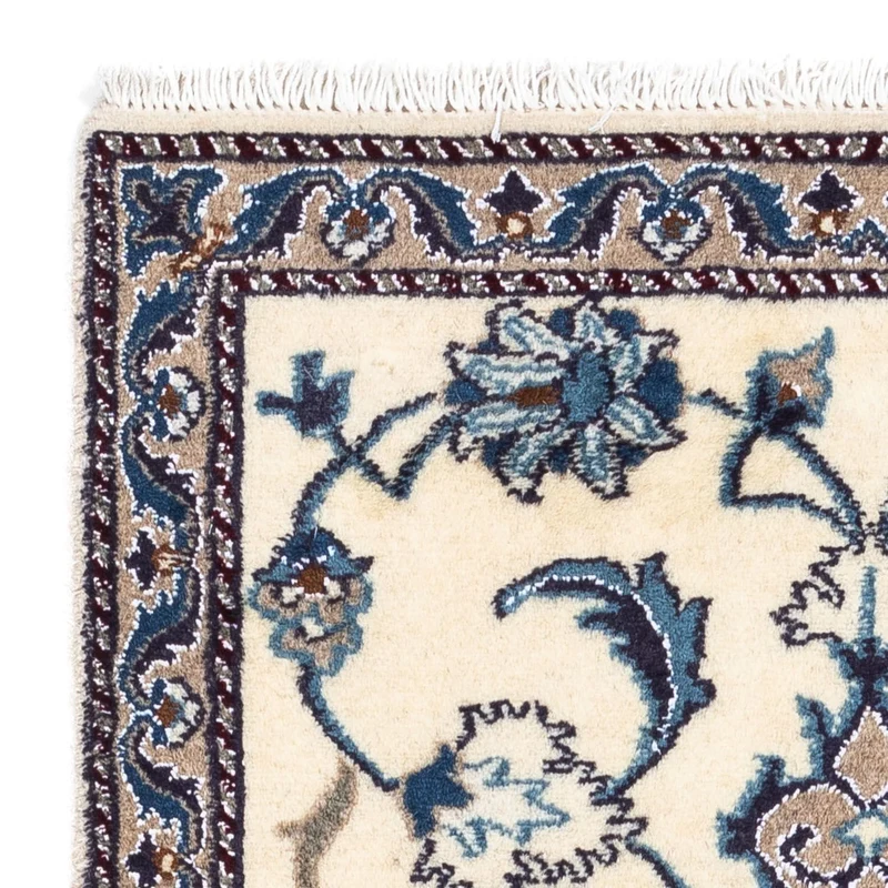 Perserteppich - Nain 65 x 136 cm - beige