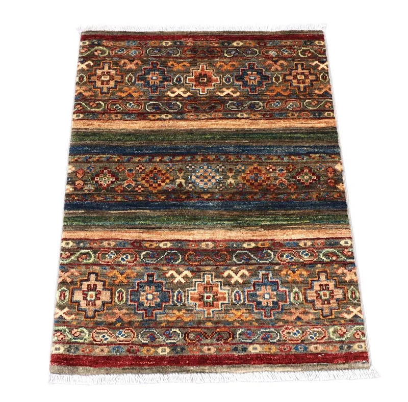 Ziegler Teppich 61 x 84 cm - mehrfarbig