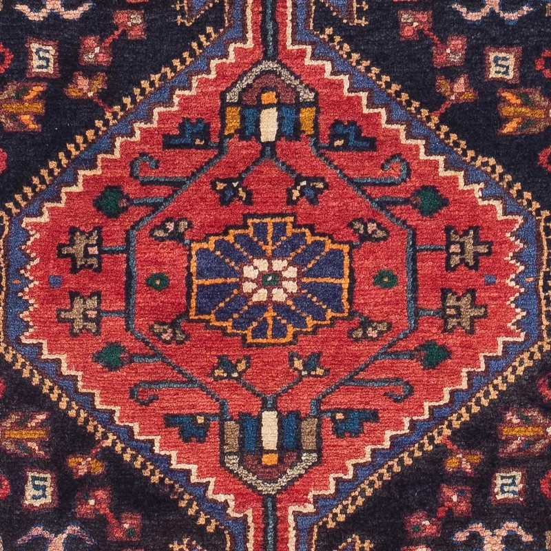 Perserteppich - Nomadic 85 x 130 cm - dunkelblau