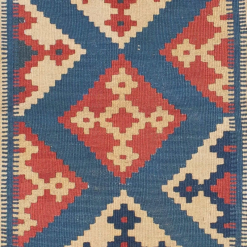 Kelim Teppich - Oriental 106 x 152 cm - mehrfarbig