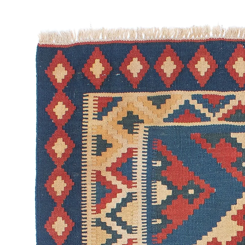 Kelim Teppich - Oriental 106 x 152 cm - mehrfarbig