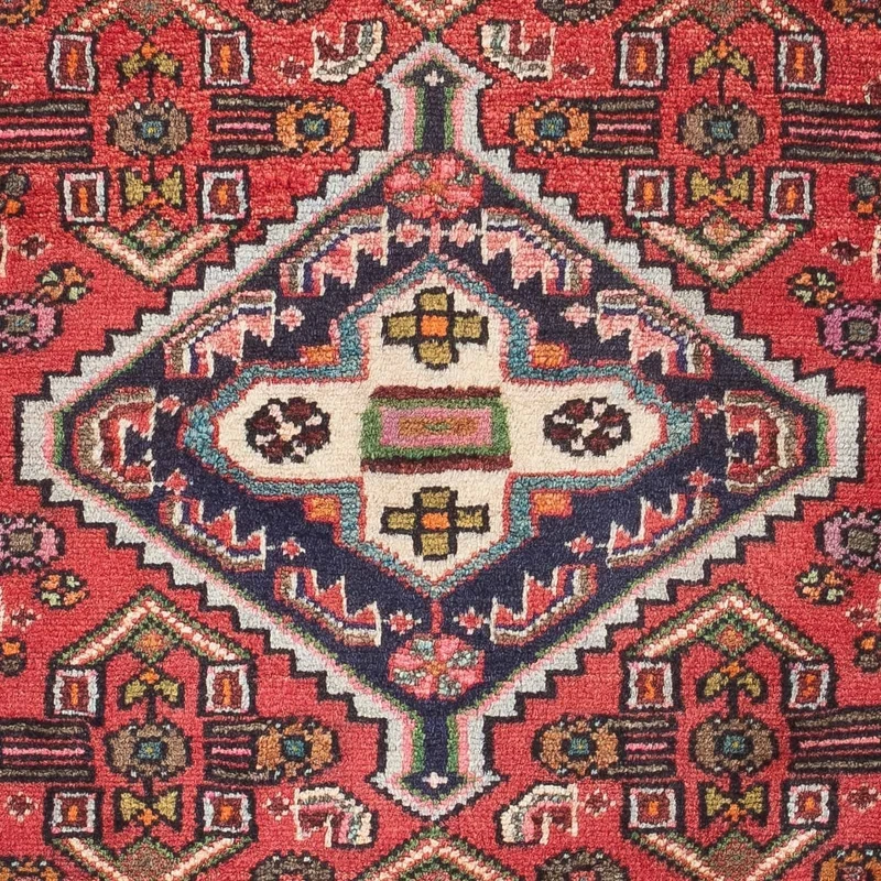 Perserteppich - Nomadic 83 x 103 cm - rot