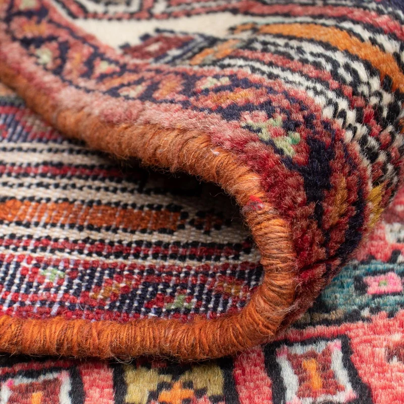 Perserteppich - Nomadic 83 x 103 cm - rot