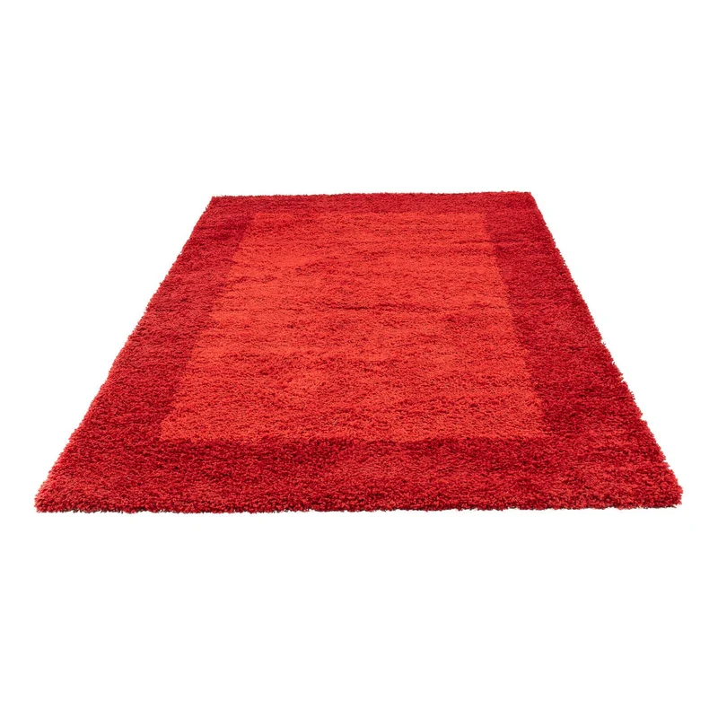 Hochflor Teppich 160 x 230 cm Teppich Wohnzimmer