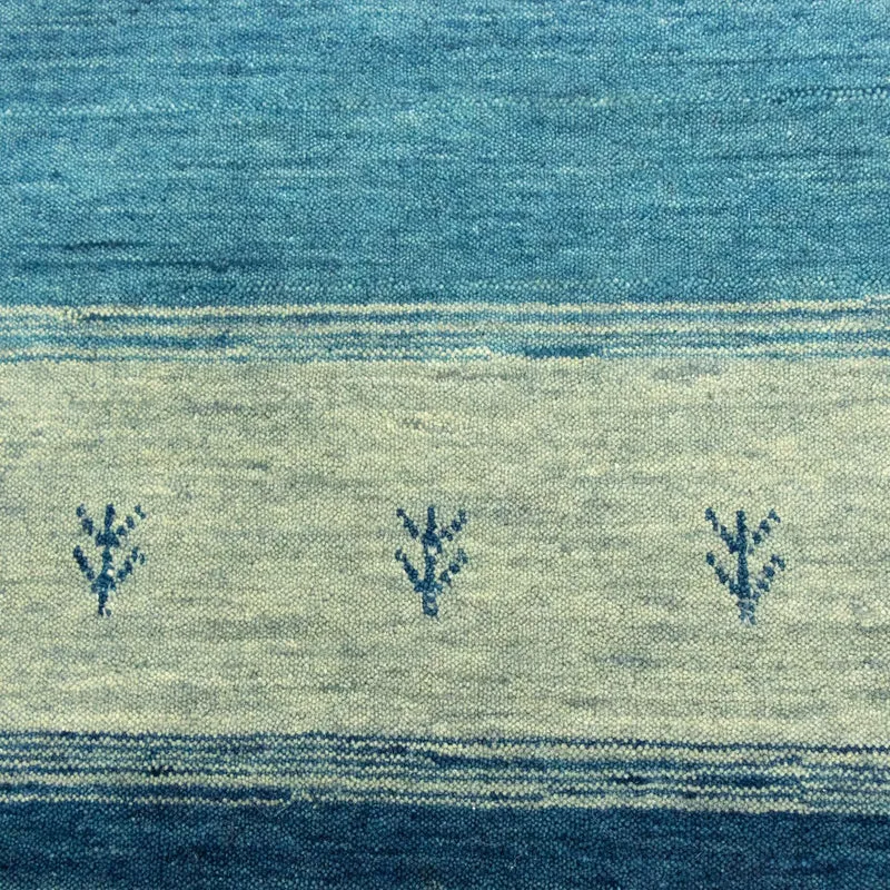 Gabbeh Teppich - Softy 144 x 203 cm - blau