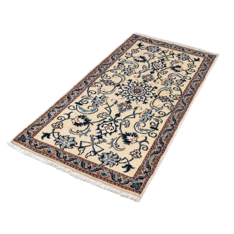 Perserteppich - Nain 66 x 138 cm - beige