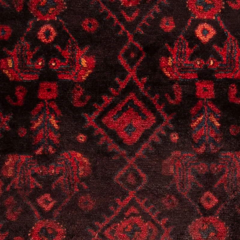 Orientteppich 109 x 170 cm - dunkelrot