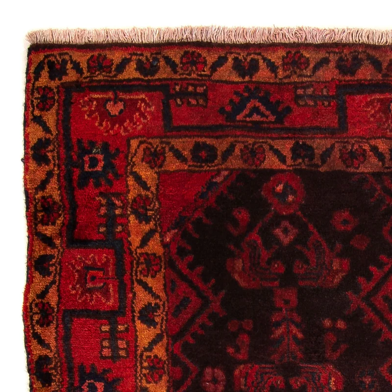 Orientteppich 109 x 170 cm - dunkelrot