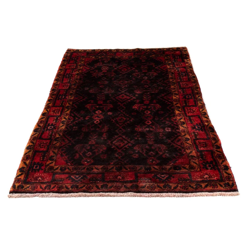 Orientteppich 109 x 170 cm - dunkelrot