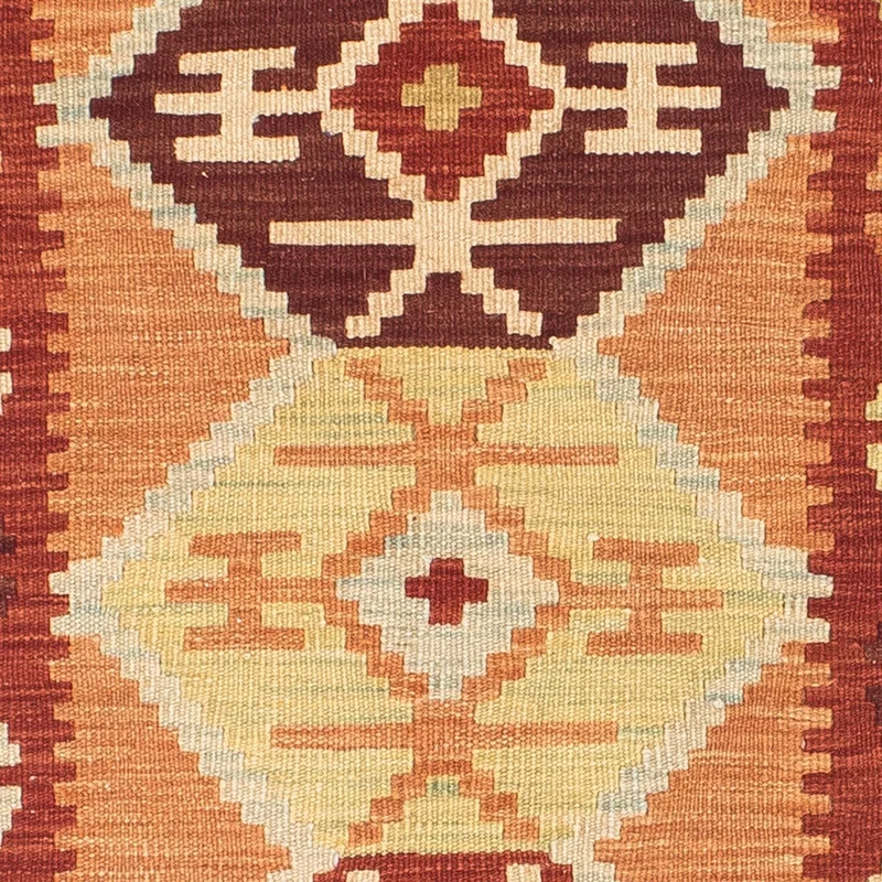 Kelim Teppich - Oriental 64 x 201 cm - hellbraun