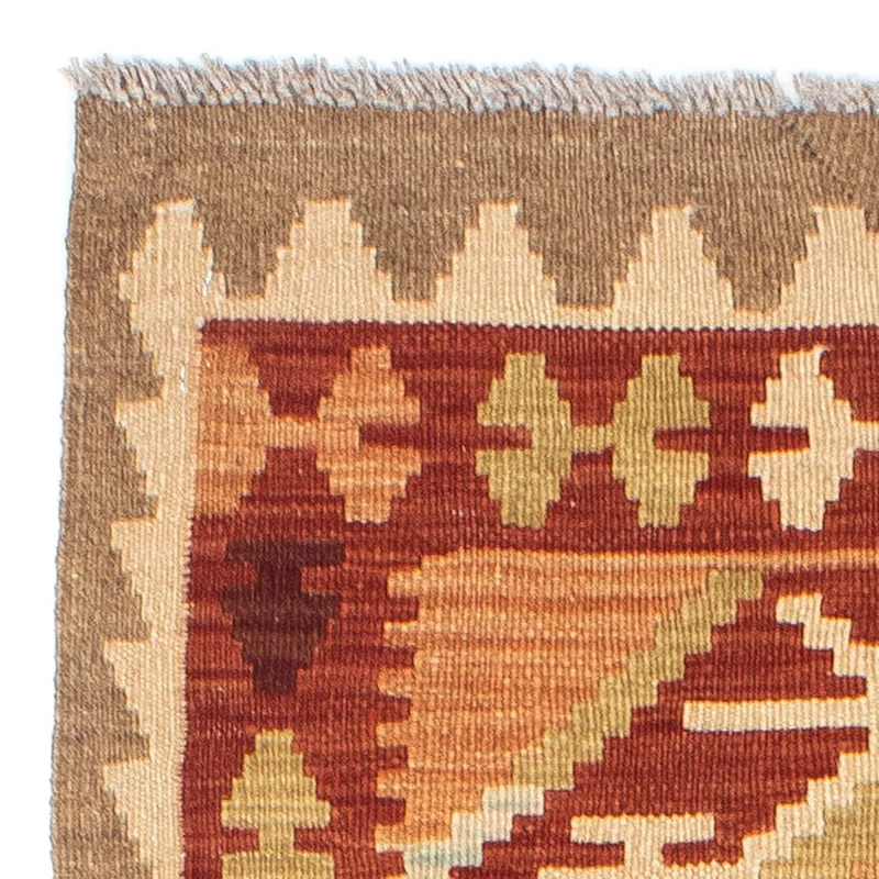Kelim Teppich - Oriental 64 x 201 cm - hellbraun