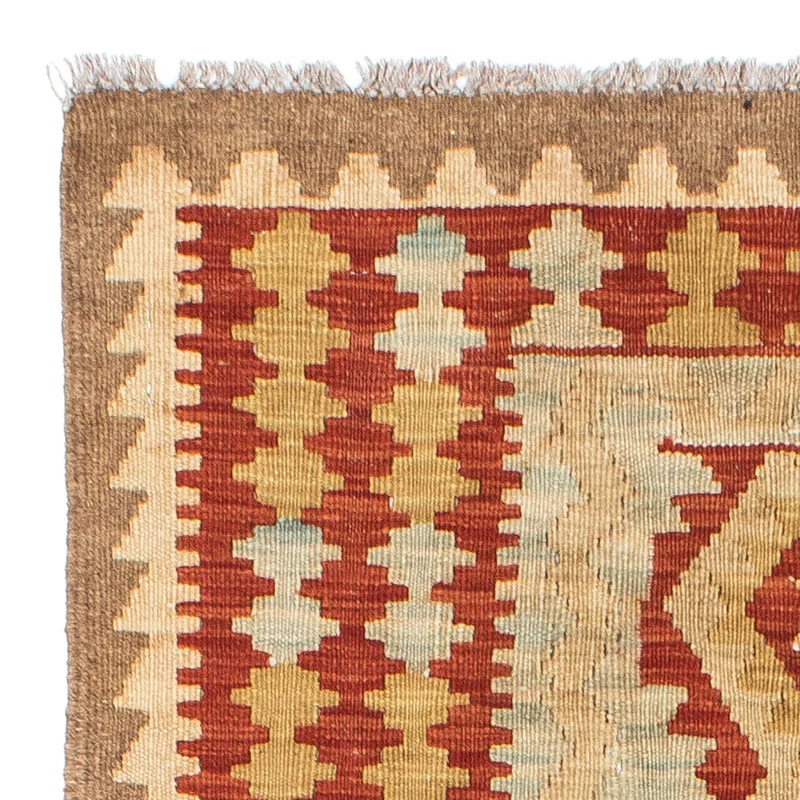 Kelim Teppich - Oriental 85 x 200 cm - beige