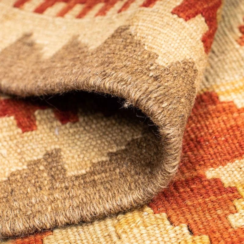 Kelim Teppich - Oriental 85 x 200 cm - beige