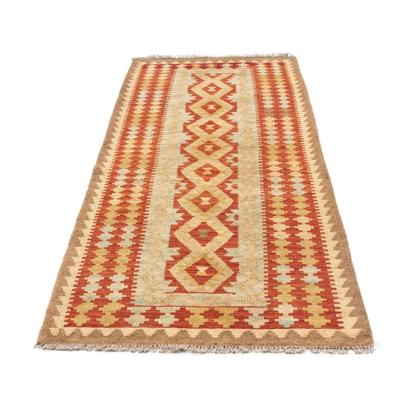 Kelim Teppich - Oriental 85 x 200 cm - beige