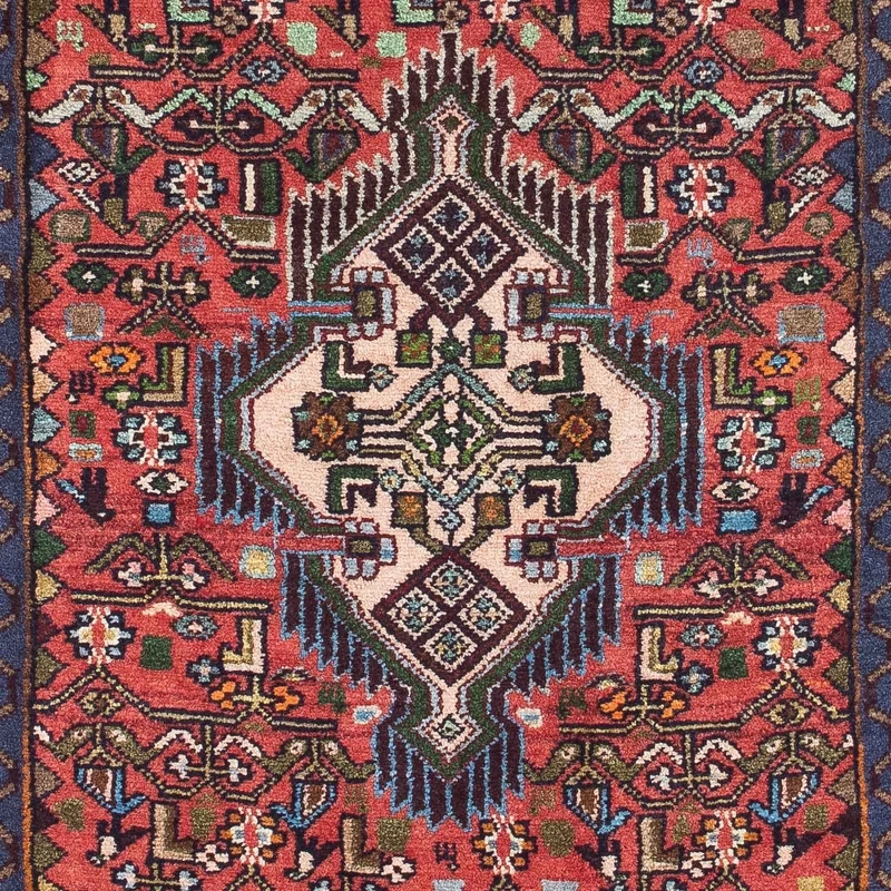 Perserteppich - Nomadic 80 x 125 cm - rot