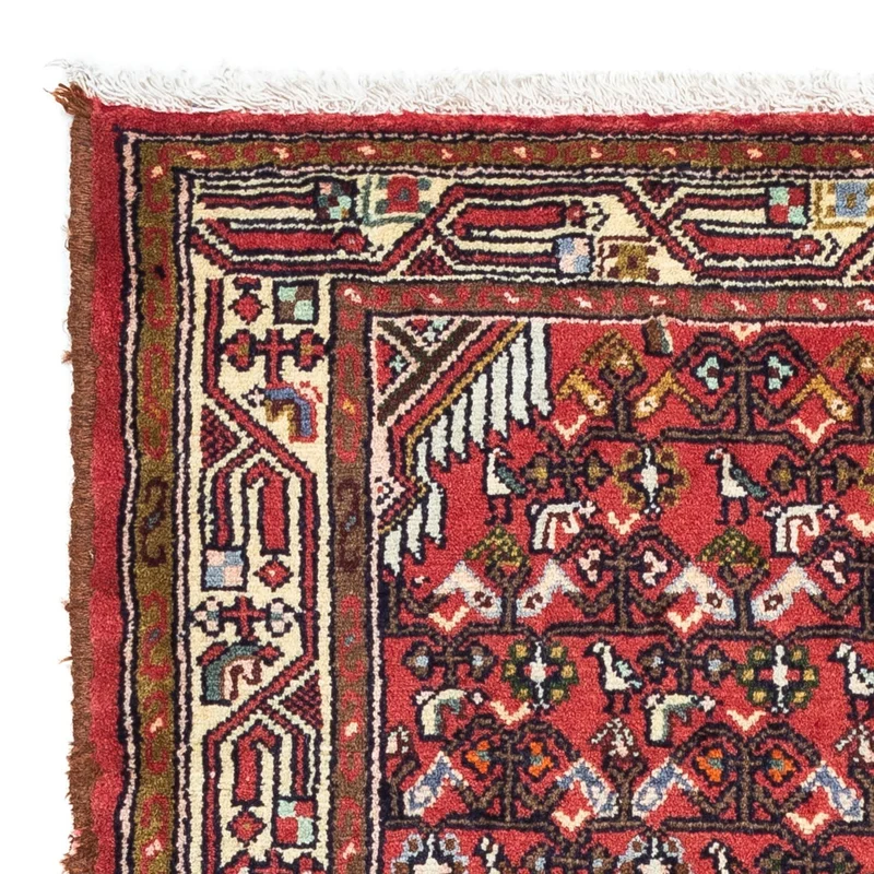 Perserteppich - Nomadic 80 x 125 cm - rot