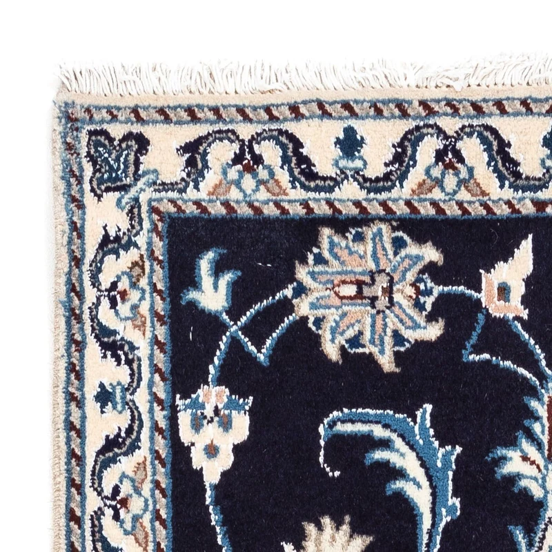 Perserteppich - Nain 70 x 143 cm - dunkelblau
