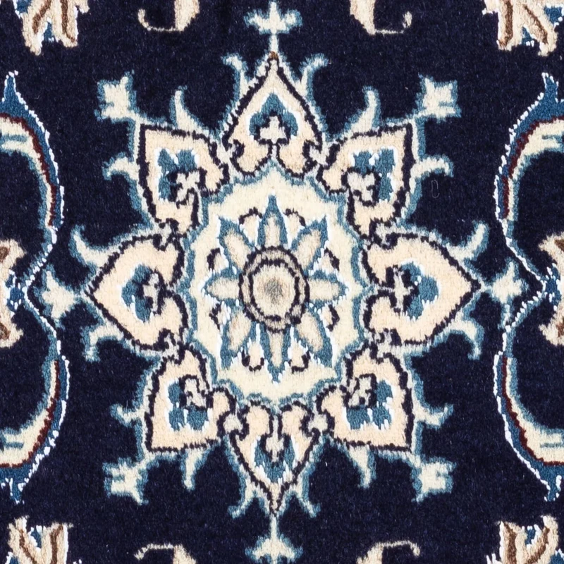 Perserteppich - Nain 70 x 143 cm - blau